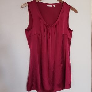 Short Sleeve Silk Top